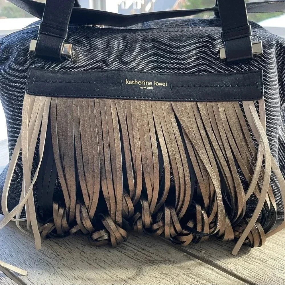 Katherine Kwei New York Eternity Knot Satchel Bag